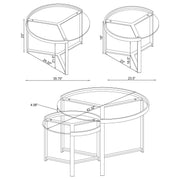 Delia Nesting Coffee Table - Theo's Factory Direct Mattress & Furniture (Columbus, OH)