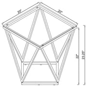 Brittania End & Side Table - Theo's Factory Direct Mattress & Furniture (Columbus, OH)