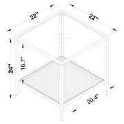 Amherst End & Side Table - Theo's Factory Direct Mattress & Furniture (Columbus, OH)