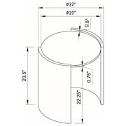 Gladstone End & Side Tables - Theo's Factory Direct Mattress & Furniture (Columbus, OH)