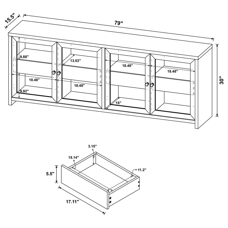 Denison TV Stand - Theo's Factory Direct Mattress & Furniture (Columbus, OH)