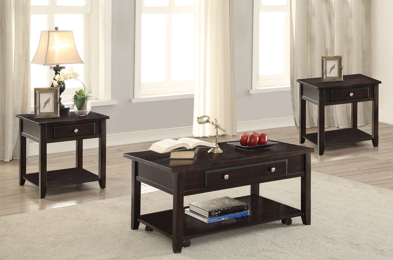 Bradford Coffee Table Sets - Theo's Factory Direct Mattress & Furniture (Columbus, OH)