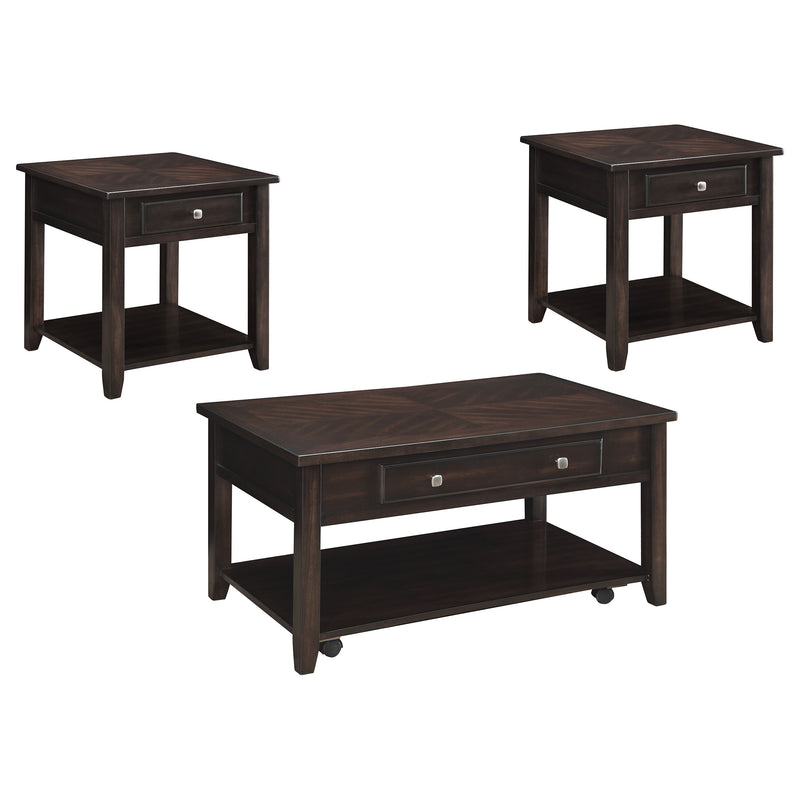 Bradford Coffee Table Sets - Theo's Factory Direct Mattress & Furniture (Columbus, OH)
