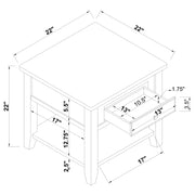 Bradford Coffee Table Sets - Theo's Factory Direct Mattress & Furniture (Columbus, OH)