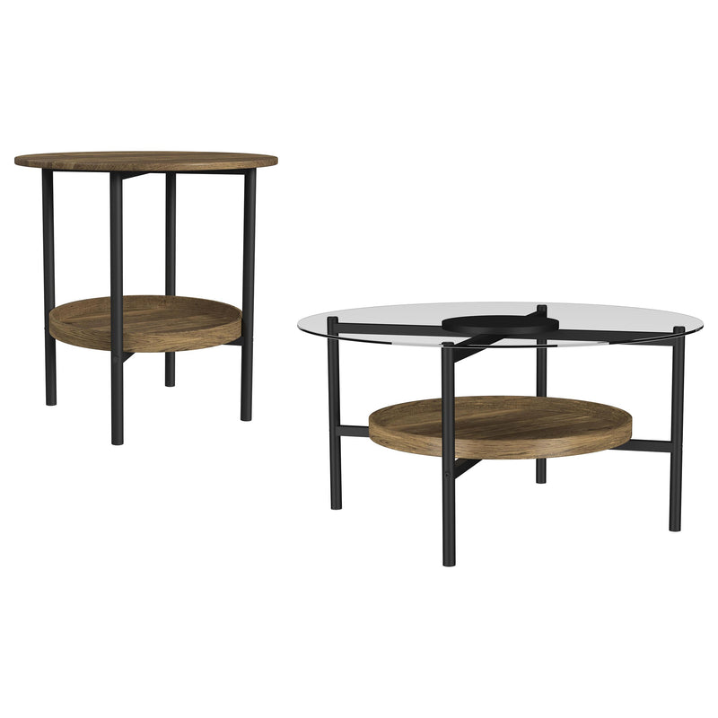 Delfin Coffee Table Sets - Theo's Factory Direct Mattress & Furniture (Columbus, OH)