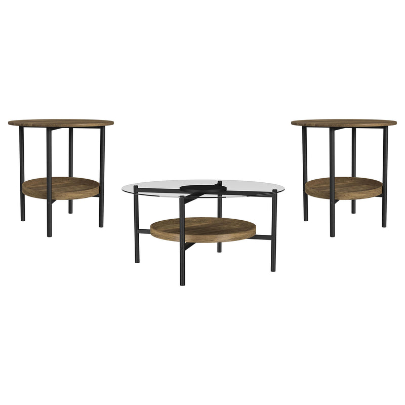 Delfin Coffee Table Sets - Theo's Factory Direct Mattress & Furniture (Columbus, OH)