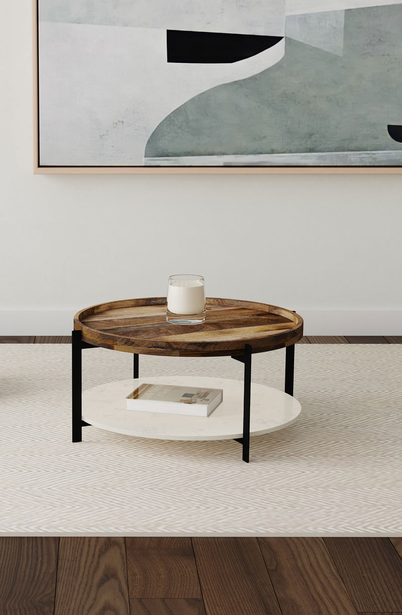 Adhvik Coffee Table - Theo's Factory Direct Mattress & Furniture (Columbus, OH)