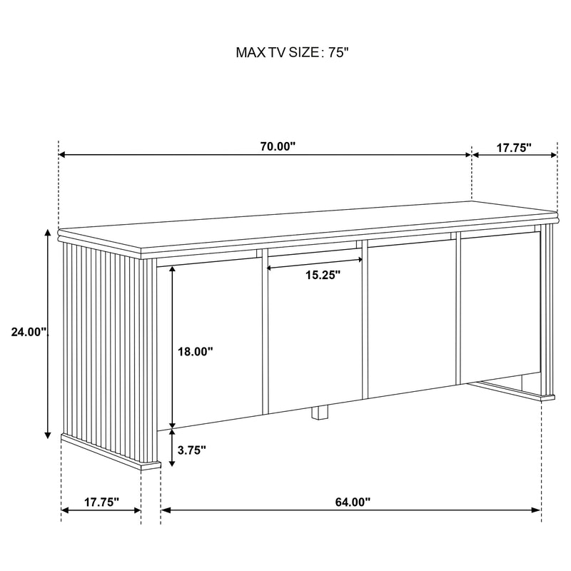 Adina TV Stand - Theo's Factory Direct Mattress & Furniture (Columbus, OH)