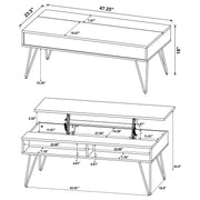 Fanning Coffee Table Sets - Theo's Factory Direct Mattress & Furniture (Columbus, OH)