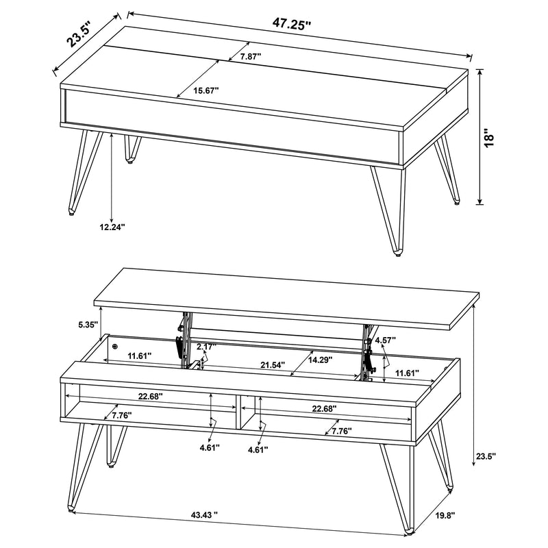 Fanning Coffee Table Sets - Theo's Factory Direct Mattress & Furniture (Columbus, OH)