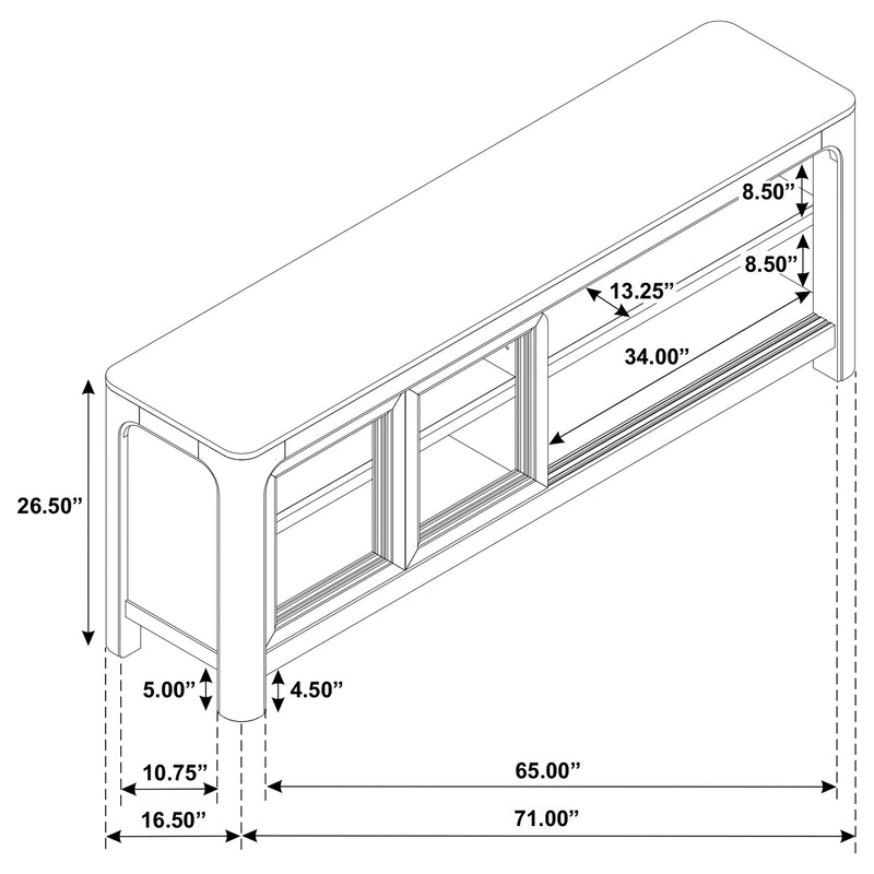 Solano TV Stand - Theo's Factory Direct Mattress & Furniture (Columbus, OH)