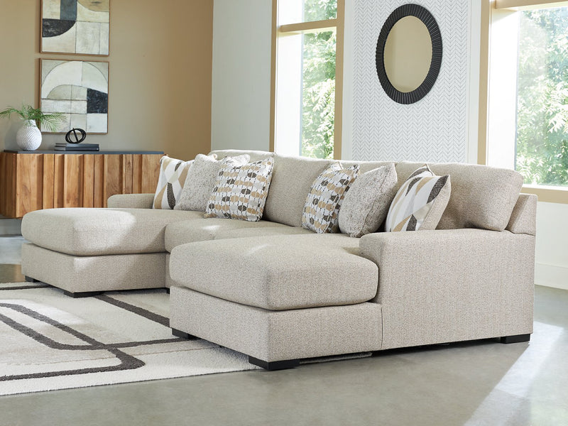Laurelgrove Double Chaise Sectional - Theo's Factory Direct Mattress & Furniture (Columbus, OH)