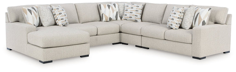 Laurelgrove Sectional with Chaise - Theo's Factory Direct Mattress & Furniture (Columbus, OH)