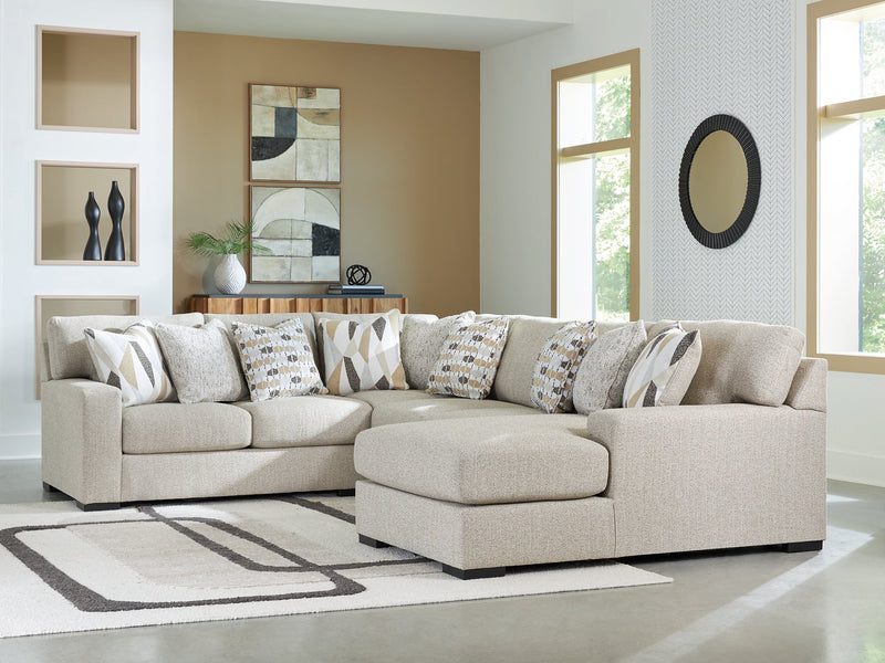 Laurelgrove Sectional with Chaise - Theo's Factory Direct Mattress & Furniture (Columbus, OH)