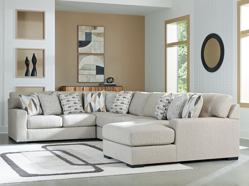 Laurelgrove Sectional with Chaise - Theo's Factory Direct Mattress & Furniture (Columbus, OH)