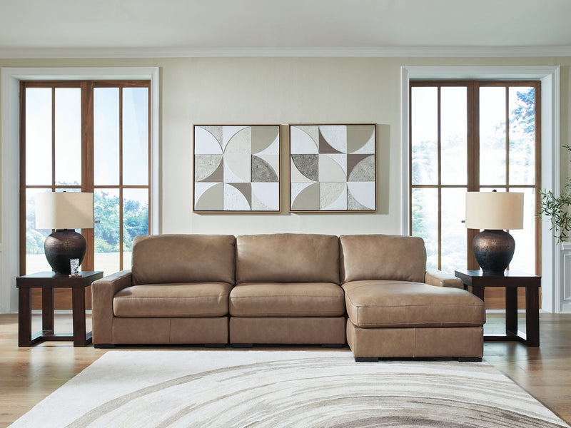 Veronella Sectional with Chaise - Theo's Factory Direct Mattress & Furniture (Columbus, OH)