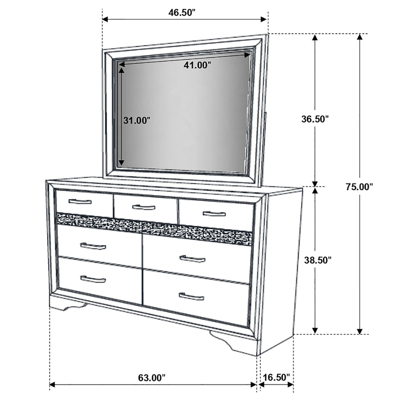 Miranda Dresser with Mirror