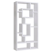 Howie 10-shelf Bookcase White - Theo's Factory Direct Mattress & Furniture (Columbus, OH)
