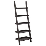 Colella 5-shelf Ladder Bookcase Cappuccino - Theo's Factory Direct Mattress & Furniture (Columbus, OH)