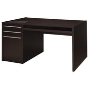 Halston 3-drawer Connect-it Office Desk Cappuccino - Theo's Factory Direct Mattress & Furniture (Columbus, OH)