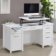 Dylan 4-drawer Lift Top Office Desk - Theo's Factory Direct Mattress & Furniture (Columbus, OH)