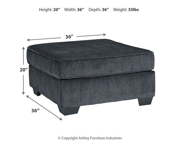 Altari Oversized Accent Ottoman - Theo's Factory Direct Mattress & Furniture (Columbus, OH)