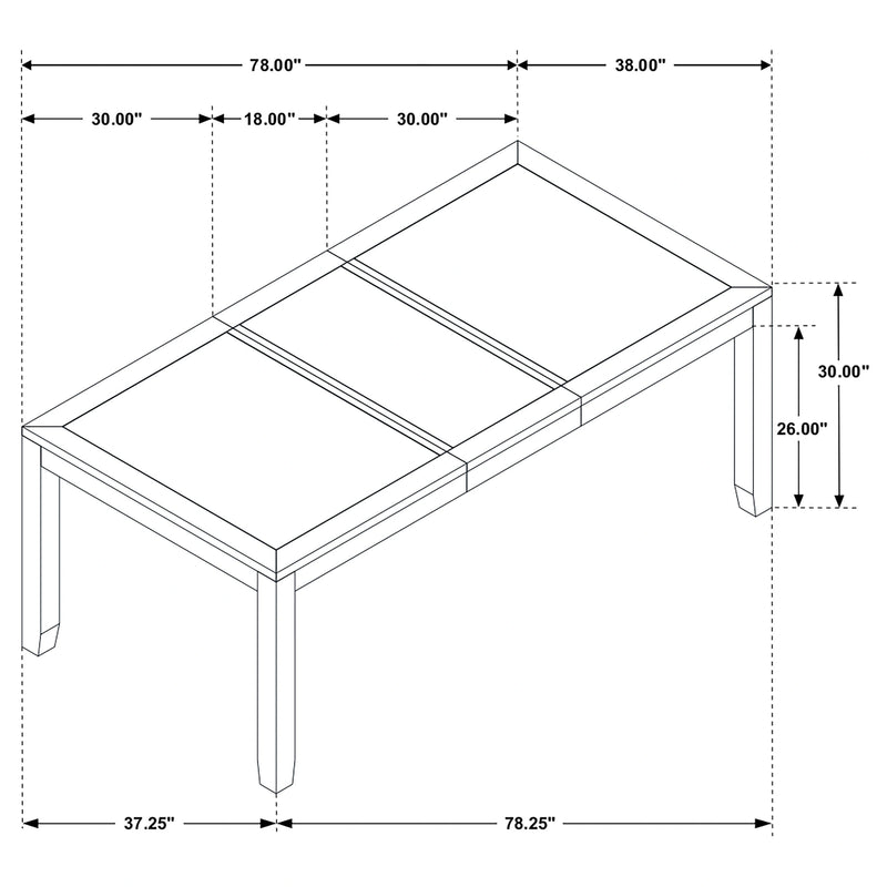 Elodie Extension Dining Table