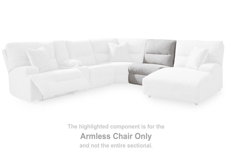 Acklen Place Power Sectional Reclining Sofa with Storage Console