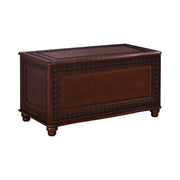 Finlay Flip Open Storage Cedar Chest Deep Tobacco - Theo's Factory Direct Mattress & Furniture (Columbus, OH)