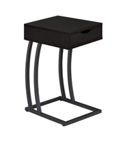 Troy Accent Table with Power Outlet Cappuccino - Theo's Factory Direct Mattress & Furniture (Columbus, OH)