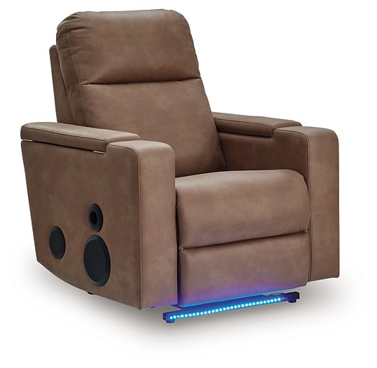 Lorrenton Power Glider Recliner with Audio System - Theo's Factory Direct Mattress & Furniture (Columbus, OH)