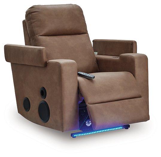 Lorrenton Power Glider Recliner with Audio System - Theo's Factory Direct Mattress & Furniture (Columbus, OH)