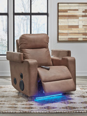Lorrenton Power Glider Recliner with Audio System - Theo's Factory Direct Mattress & Furniture (Columbus, OH)