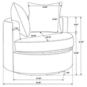 Debbie Accent Chair - Theo's Factory Direct Mattress & Furniture (Columbus, OH)