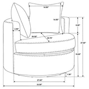 Debbie Accent Chair - Theo's Factory Direct Mattress & Furniture (Columbus, OH)