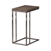 Pedro Expandable Top Accent Table Weathered Grey and Black - Theo's Factory Direct Mattress & Furniture (Columbus, OH)
