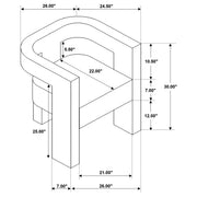 Petra Accent Chair - Theo's Factory Direct Mattress & Furniture (Columbus, OH)