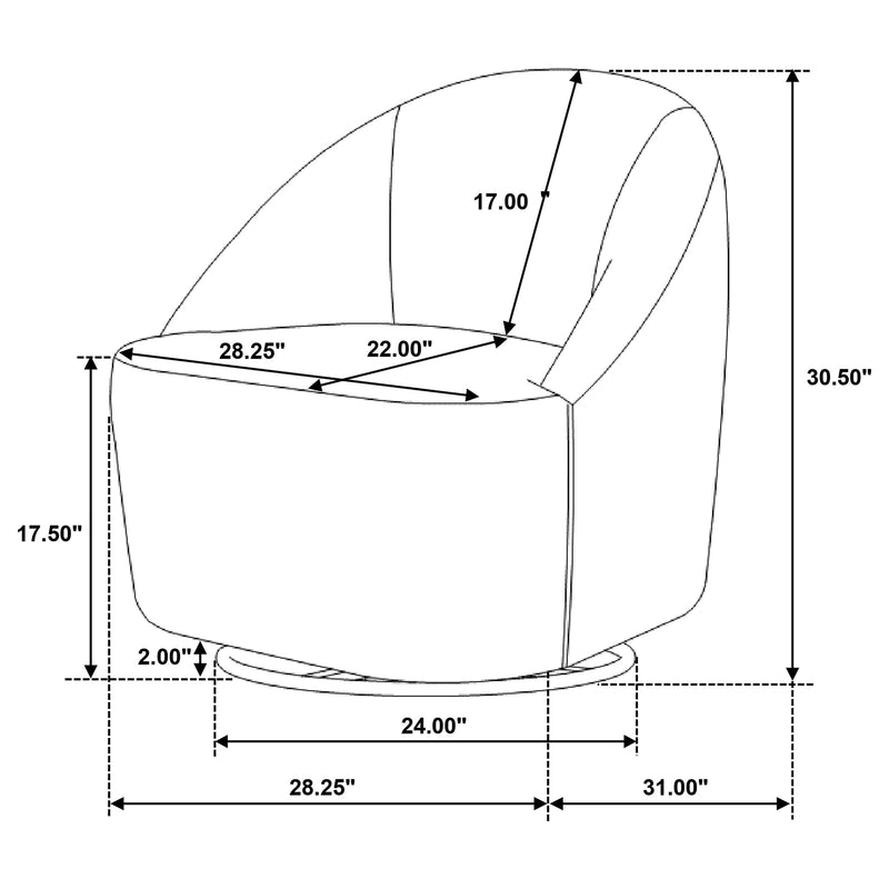 Leon Accent Chair - Theo's Factory Direct Mattress & Furniture (Columbus, OH)