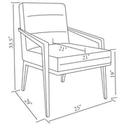 Kirra Accent Chair - Theo's Factory Direct Mattress & Furniture (Columbus, OH)