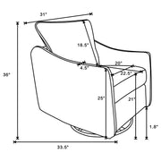 Madia Accent Chair - Theo's Factory Direct Mattress & Furniture (Columbus, OH)