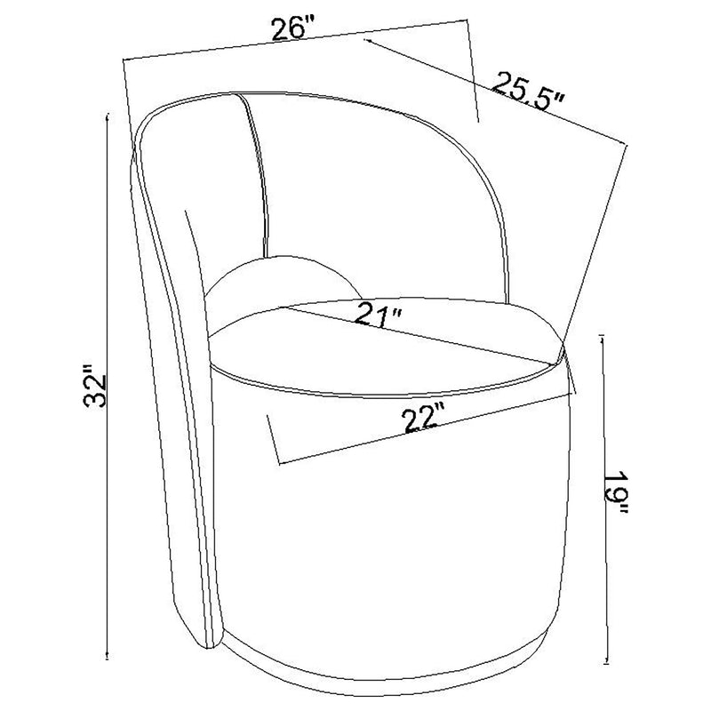 Harjo Accent Chairs - Theo's Factory Direct Mattress & Furniture (Columbus, OH)