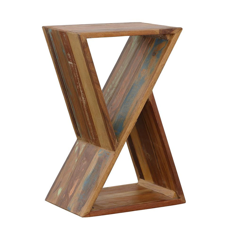 Lily Geometric Accent Table Natural - Theo's Factory Direct Mattress & Furniture (Columbus, OH)