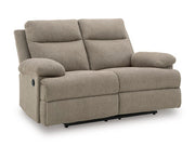 Side-Swipe Reclining Loveseat - Theo's Factory Direct Mattress & Furniture (Columbus, OH)