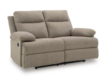 Side-Swipe Reclining Loveseat - Theo's Factory Direct Mattress & Furniture (Columbus, OH)