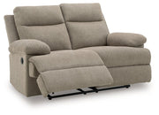 Side-Swipe Reclining Loveseat - Theo's Factory Direct Mattress & Furniture (Columbus, OH)