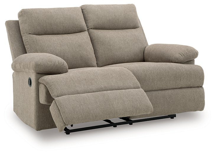 Side-Swipe Reclining Loveseat - Theo's Factory Direct Mattress & Furniture (Columbus, OH)