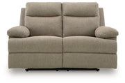 Side-Swipe Reclining Loveseat - Theo's Factory Direct Mattress & Furniture (Columbus, OH)