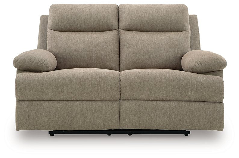 Side-Swipe Reclining Loveseat - Theo's Factory Direct Mattress & Furniture (Columbus, OH)