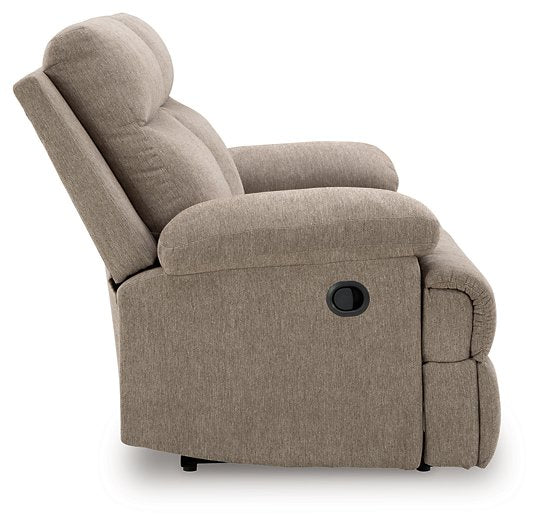 Side-Swipe Reclining Loveseat - Theo's Factory Direct Mattress & Furniture (Columbus, OH)