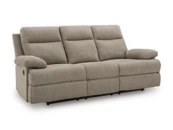 Side-Swipe Reclining Sofa with Drop Down Table - Theo's Factory Direct Mattress & Furniture (Columbus, OH)